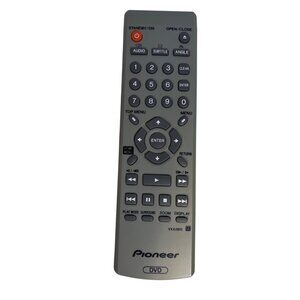 Pioneer DVD Remote Control VXX2913 Gray Black Replacement Unit Tested
